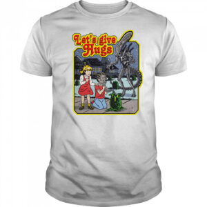 Alien let’s give hugs T shirt