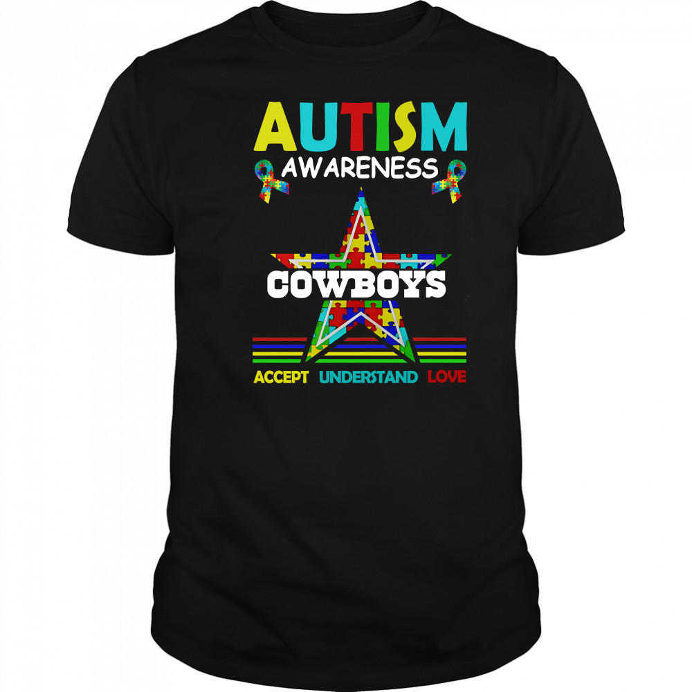 Autism awareness Dallas Cowboys accept understand love shirt Autism awareness Dallas Cowboys accept understand love shirt