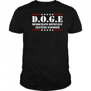 Doge Democrats ly Getting Exposed T-shirt