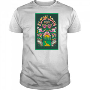 Elton John Poster Nissan Stadium Nashville, TN Oct 2, 2022 shirt