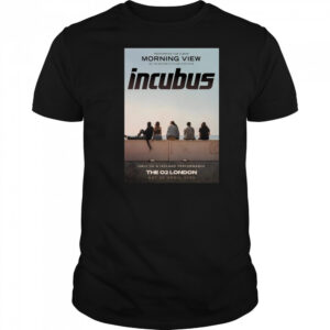 Incubus Morning View 2025 World Tour lOndon The O2 Arena 26 April 2025 Shirt