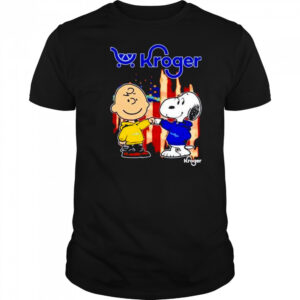 Kroger Charlie Brown and Snoopy shirt