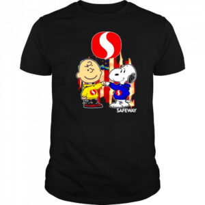 Safeway Charlie Brown and Snoopy shirt