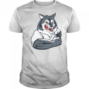 Strong wolf gym shirt