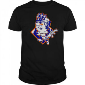 Top New York Mets Mr. Met Mascot Soldier’s Helmet T-Shirt