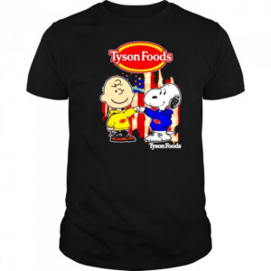 Tyson Foods Charlie Brown and Snoopy shirt