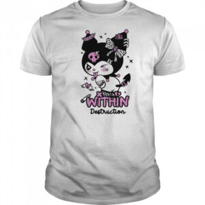 Within Destruction Devil Kitty Kuromi T-shirt