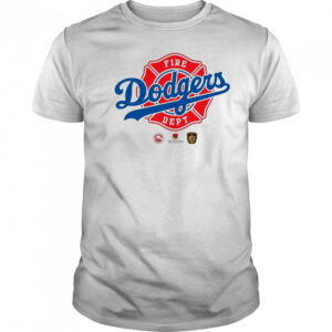 2025 Dodgers Firefighter Appreciation Night Shirt