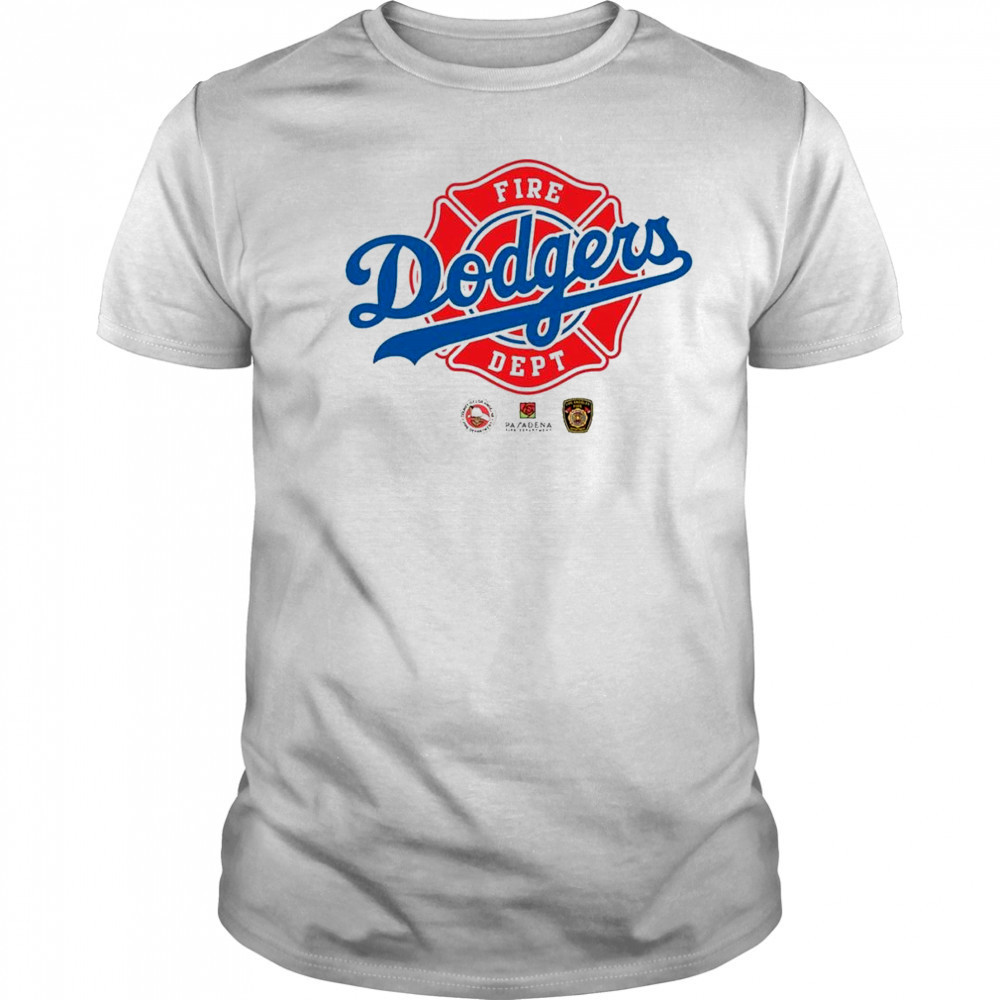 2025 Dodgers Firefighter Appreciation Night Shirt