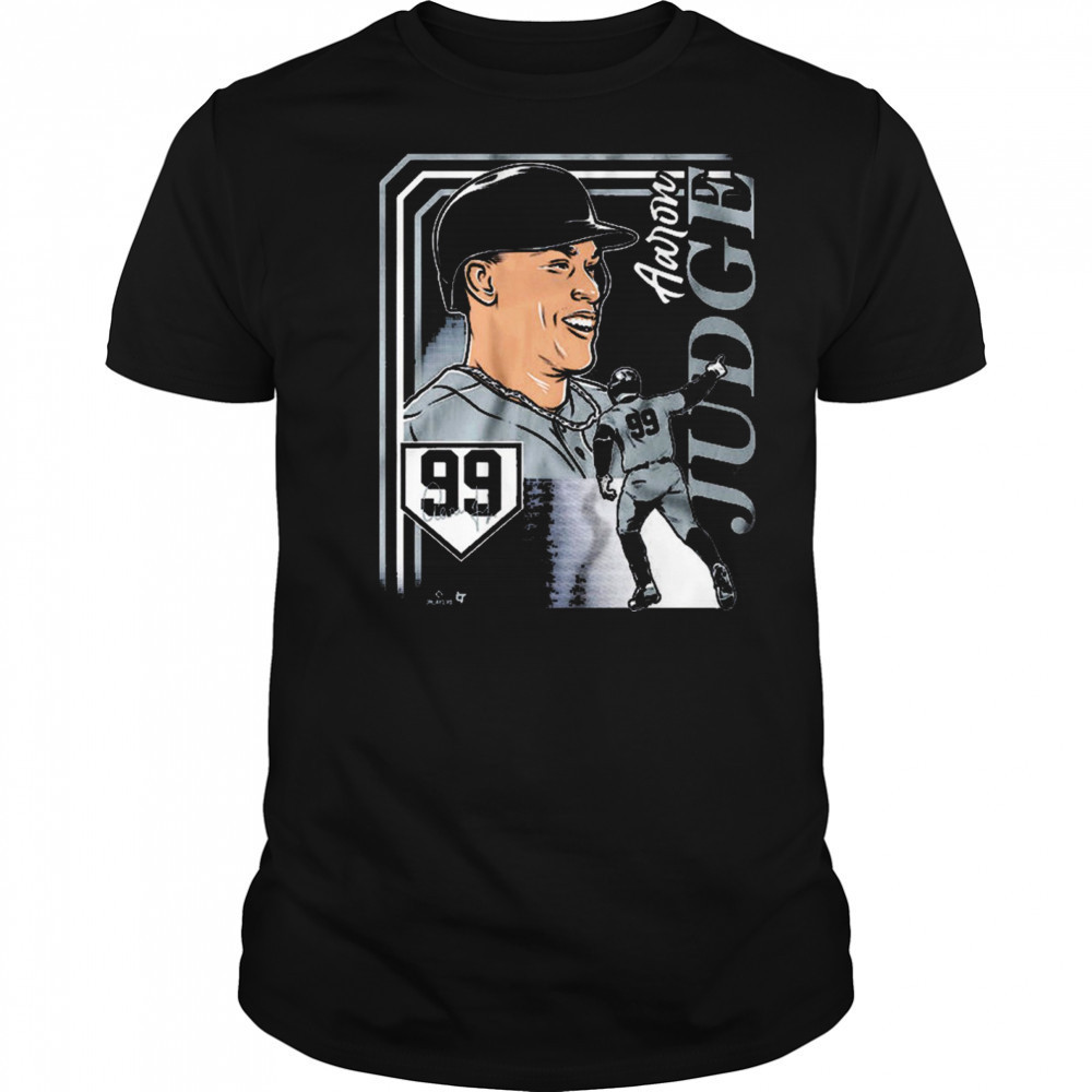 Aaron Judge 99 Collage Frame New York Yankees MLB Signature t-shirt