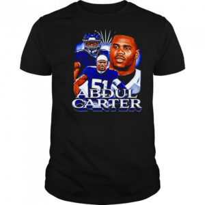 Abdul Carter New York Giants graphic vintage sports shirt