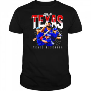 All for Texas baseball team MLBPA shirt