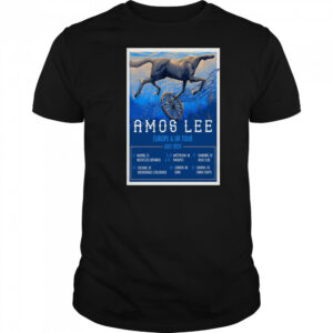 Amos Lee Europe And UK July 2025 Tour Shirt
