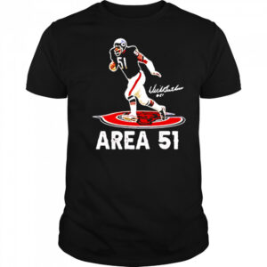 Area 51 dick butkus chicago bears signature shirt
