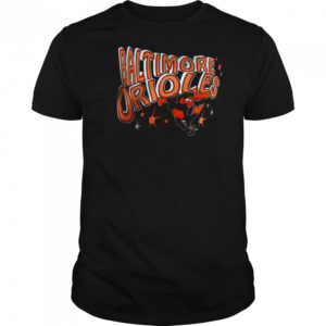 Baltimore Orioles Starter Women’s Fireworks V Neck T Shirt