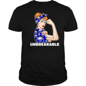 Beautiful Girl Unbreakable Go Buffalo Sabres Logo shirt