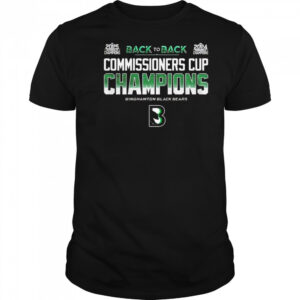 Binghamton Black Bears Champions Commissioner Cup 2025 Shirt