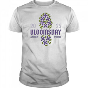 Bloomsday 2025 Finisher Spokane shirt