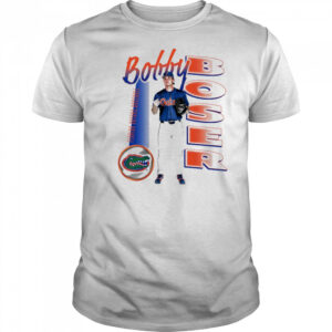 Bobby Boser Florida Gators Baseball NCAA Division I Illustrated t-shirt