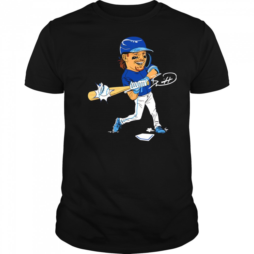 Bobby Witt Jr baseball caricature shirt