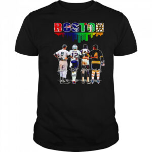 Boston skyline sports player shirt