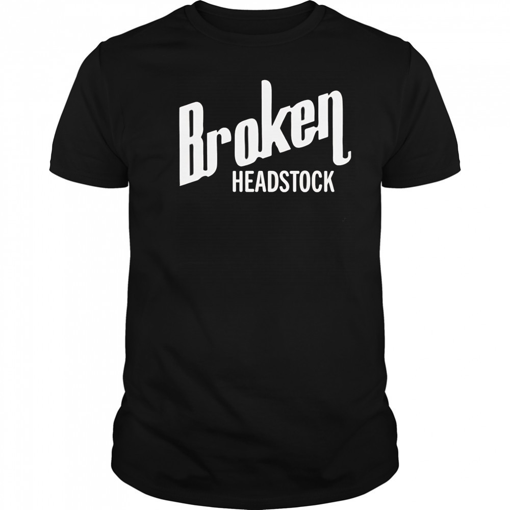 Broken headstock shirt