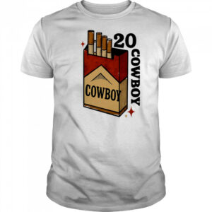 Cigarette Pack 20 Cowboy Classic vintage shirt