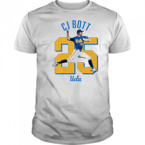 CJ Bott UCLA Bruins Baseball NCAA Division I Illustrated t-shirt