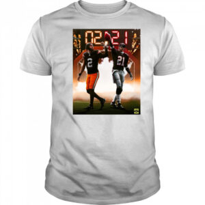Cleveland Browns Shedeur Sanders Vs Deion Sanders The Next Generation Of Prime Time Is Here Poster t-shirt