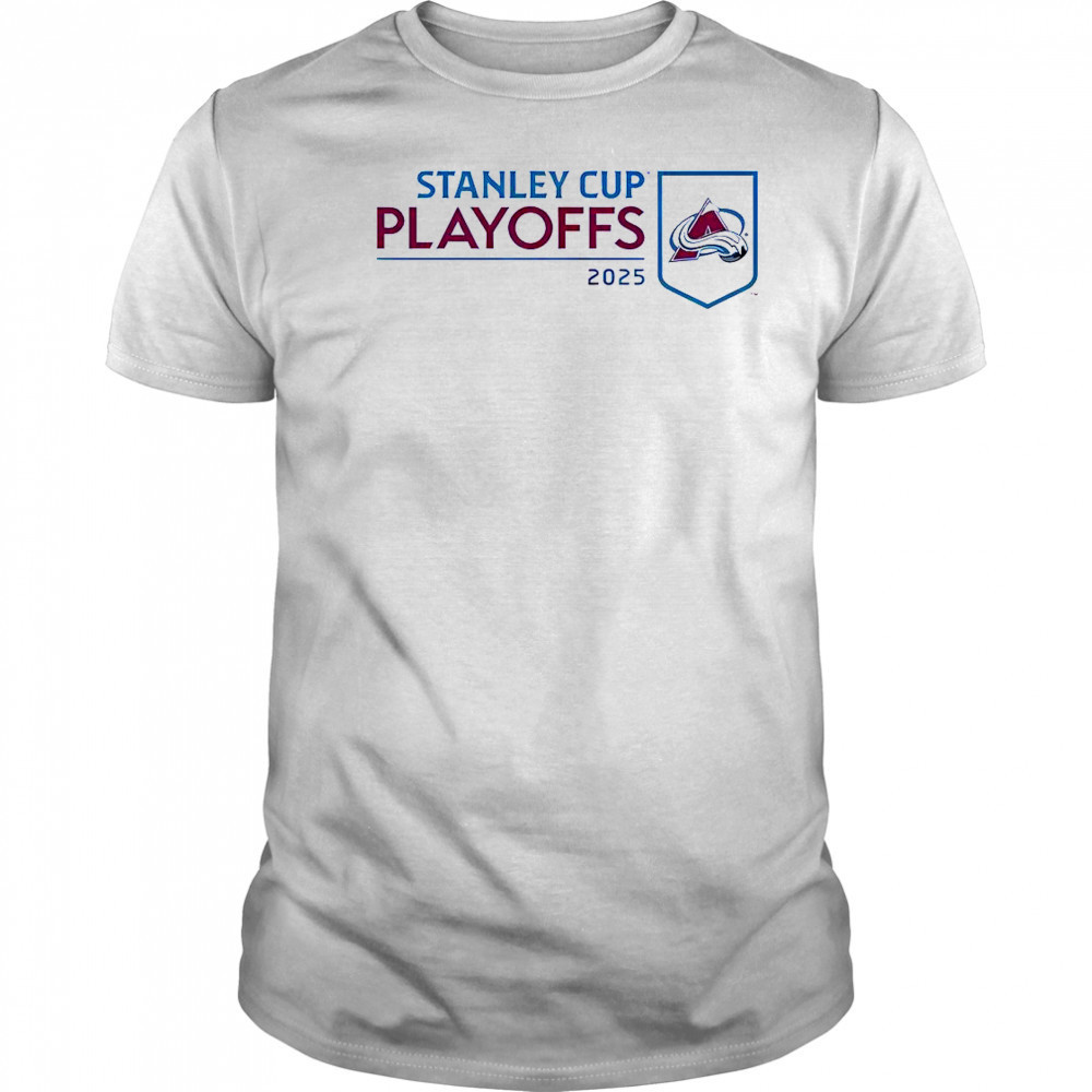 Colorado Avalanche 2025 NHL Stanley Cup Playoffs Champions T-Shirt