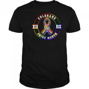 Colorado Rockies Pride Month 2025 shirt
