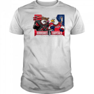 Dallas Stars Vs Carolina Hurricanes 2025 2nd Round Matchups Eastern Conference Semi Finals Mascot t-shirt