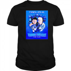 Dan And Phil Terrible Influence The Tour 2025 shirt