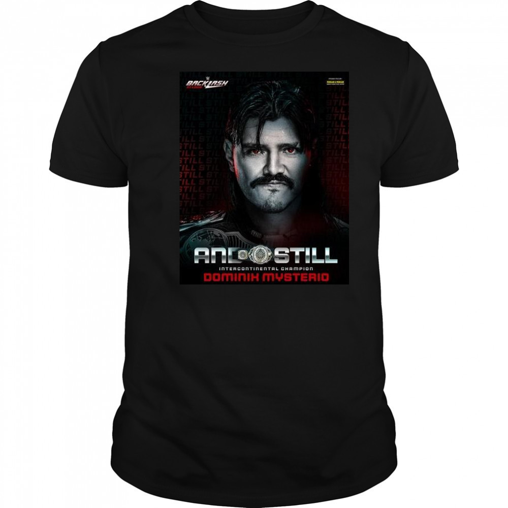 Dominik Mysterio defeats Pénta at WWE Backlash St. Louis to retain the Intercontinental Champion 2025 t-shirt