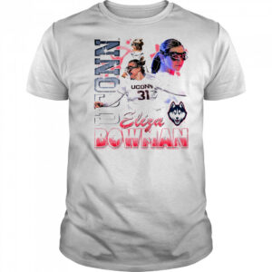 Eliza Bowman Uconn Huskies Lacrosse NCAA Division I 90s Graphic t-shirt