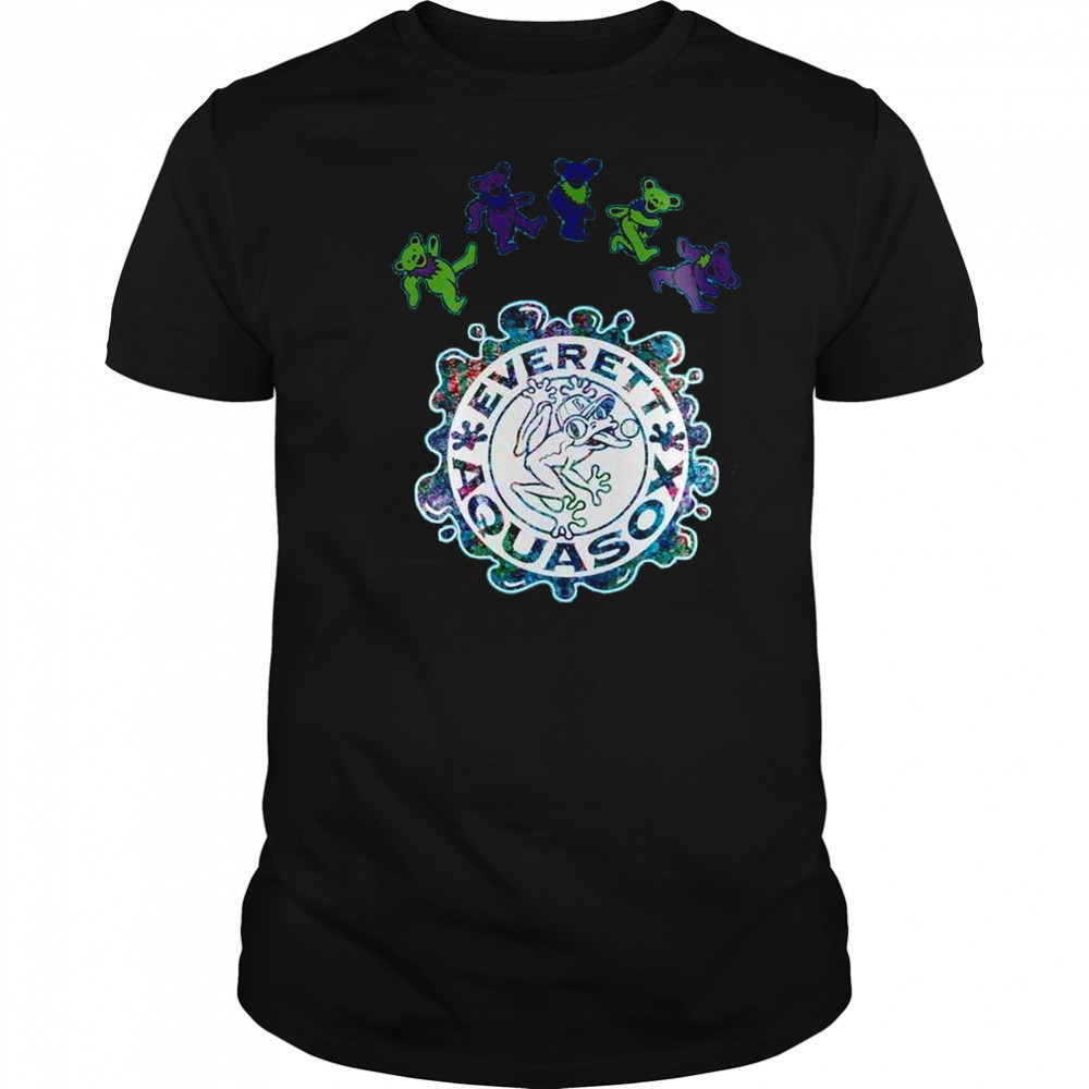 Everett AquaSox Grateful Dead 60th Anniversary 2025 Baseball Shirt
