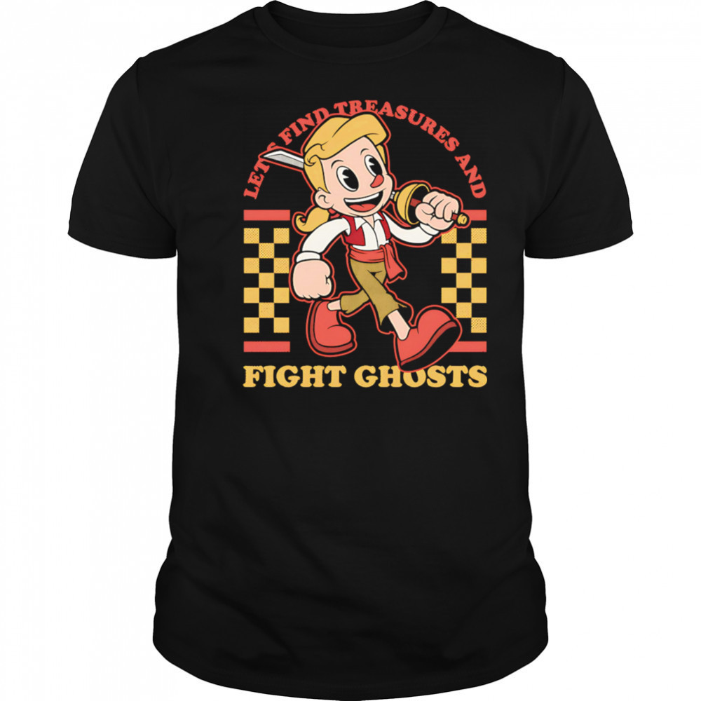 Game Mascot Monkey fight ghosts shirt
