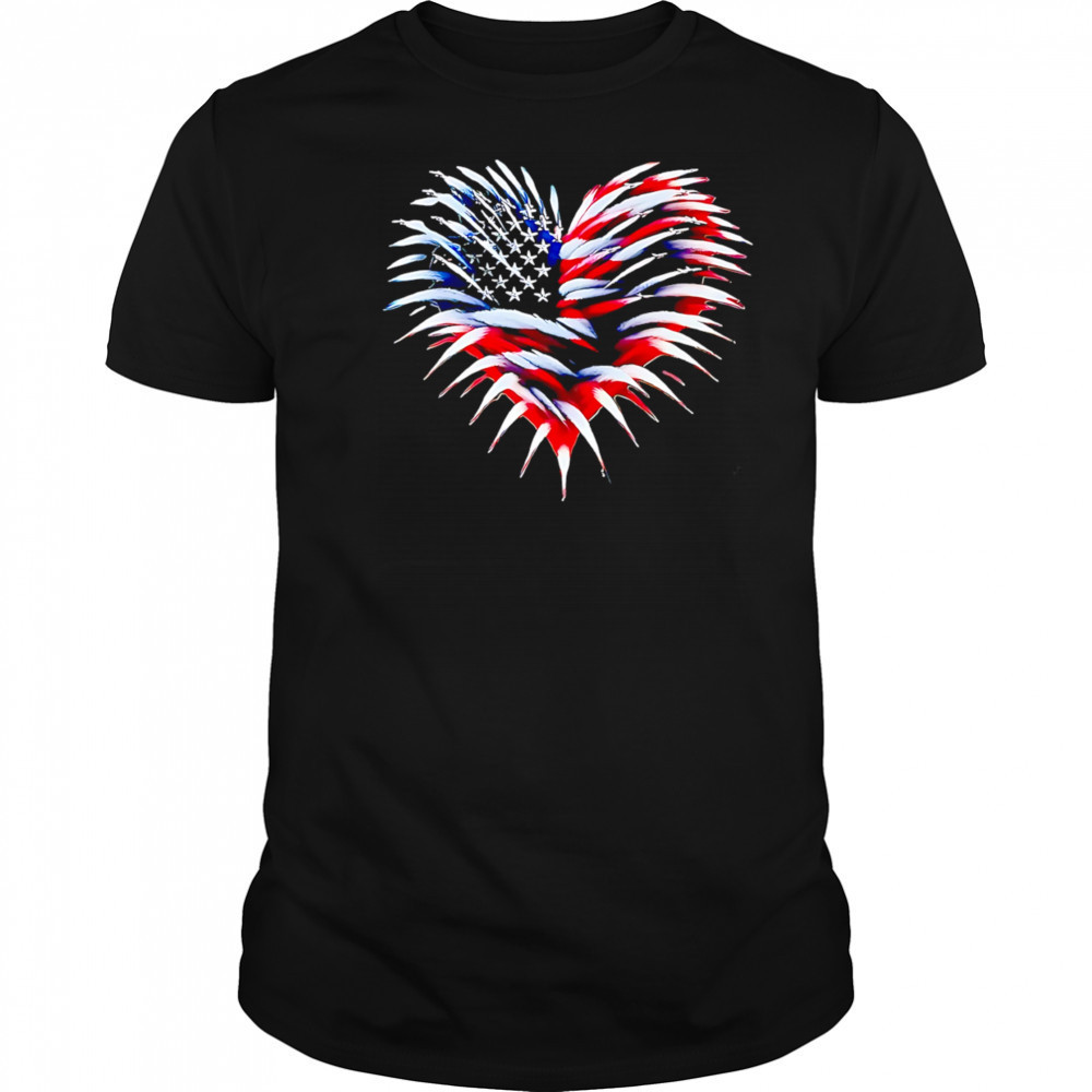 Heart hedgehog shirt