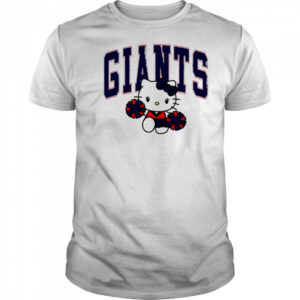 Hello Kitty Cheerleader New York Giants Football shirt