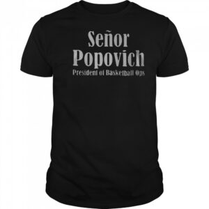 Im No Longer A Coach Im El Jefe – Gregg Popovich 3D T Shirt