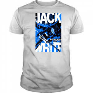 Jack White Paramount Theatre Seattle WA May 19 2025 Tour t-shirt