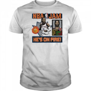 Jalen Brunson New York Knicks NBA Jam shirt