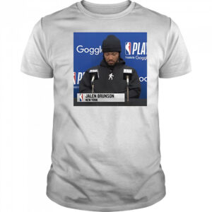 Jalen Brunson Press Conference shirt