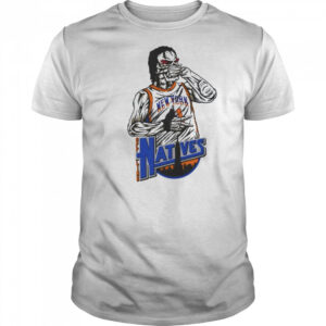 Jalen Brunson Three Point Celebration Natives New York Knicks T shirts