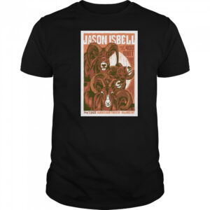 Jason Isbell And The 400 Unit Alberta Bair Theater Billings, MT May 7 2025 Concert t-shirt
