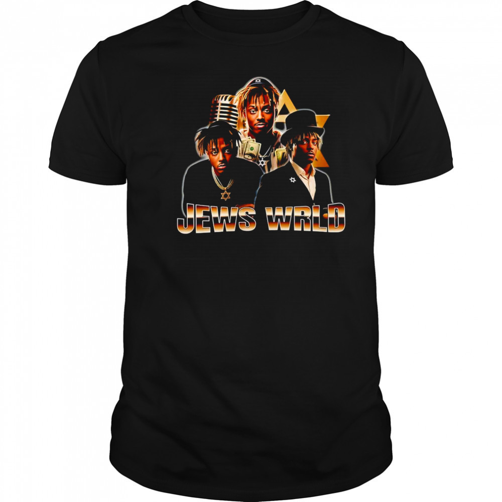 Jews WRLD graphic shirt