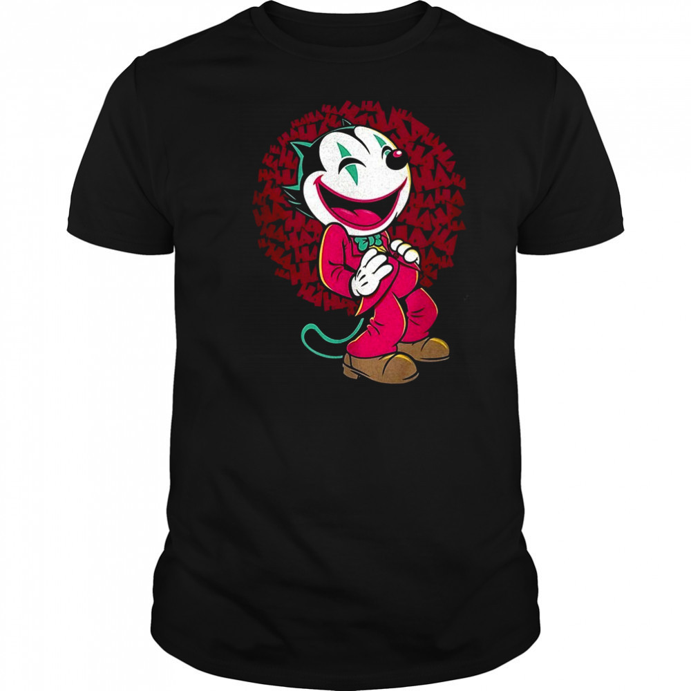 Joker X Felix the Cat The Kitty Joke shirt