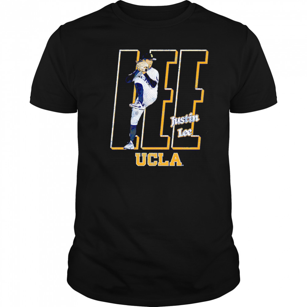 Justin Lee UCLA baseball illustrated shirt
