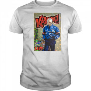 Kaboom Buffalo Bills Head Coach Marv Levy HOF Art Poster t-shirt