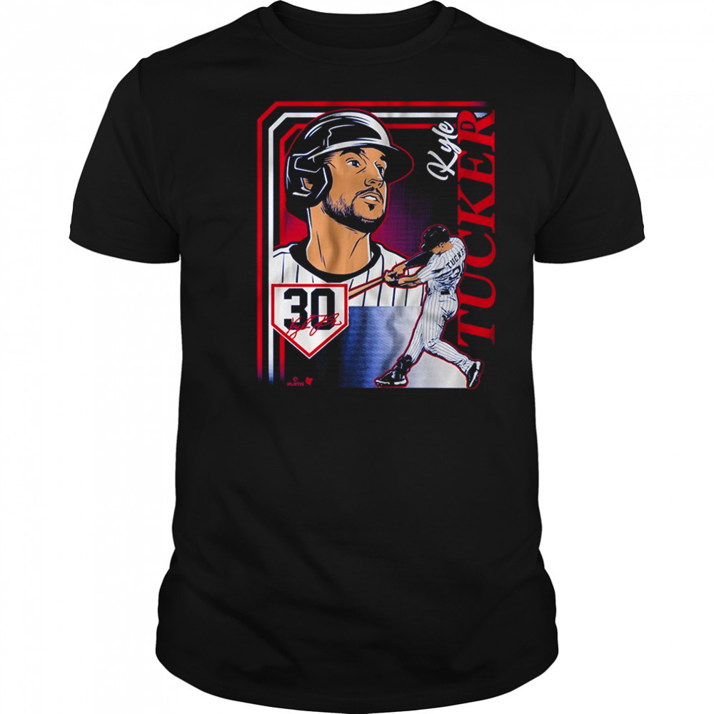 Kyle Tucker 30 Collage Frame Chicago Cubs MLB Signature t-shirt